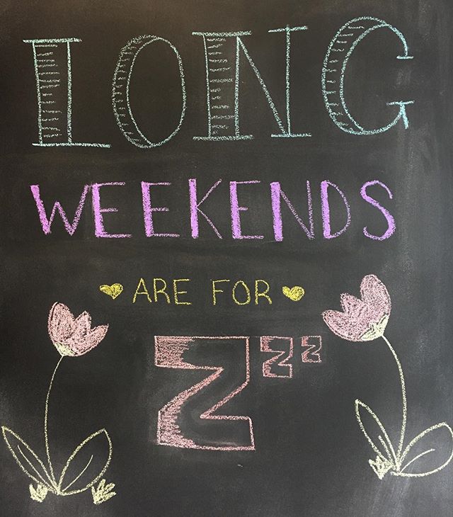Or for ‍♀️️‍♀️
Anything you wish! Happy Long Weekend!