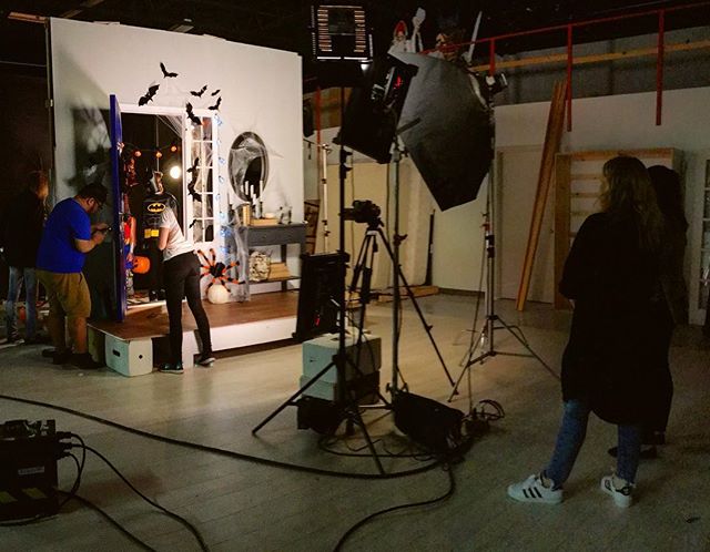 Who's behind the door?  | Behind-the-scenes of a video shoot for @walmartcanada.